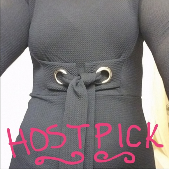 NWT! Romeo + Juliet Black Bodycon Dress LBD - Picture 3 of 7